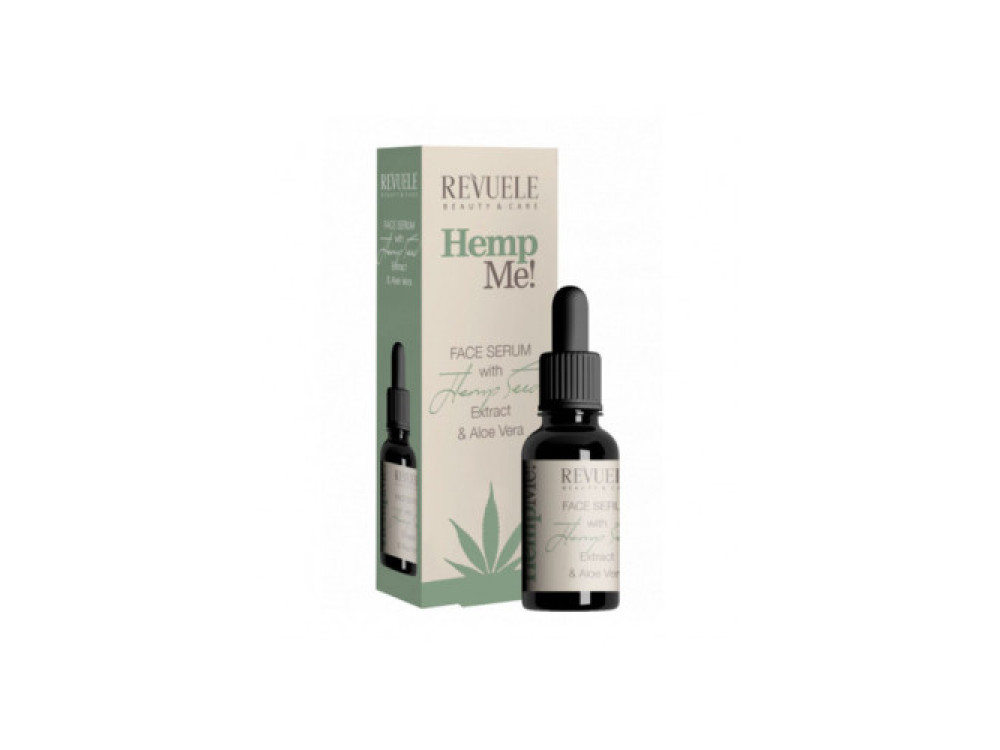 Сироватка для обличчя зволожуюча Revuele Hemp me!, 30 мл