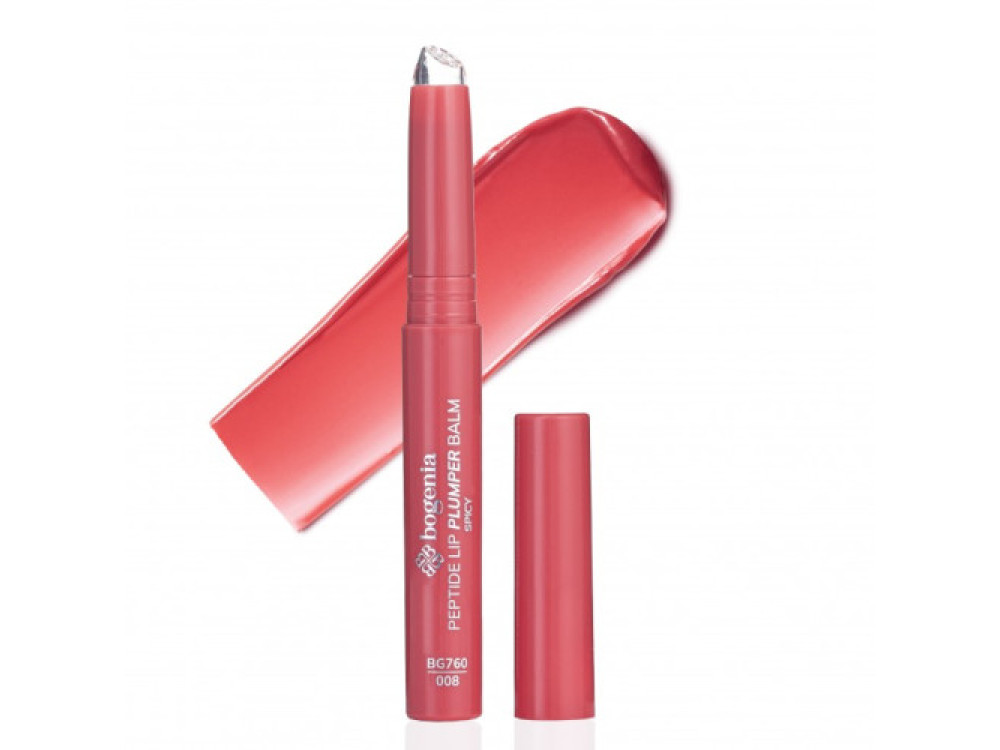Помада для губ 008 Spicy Bogenia Peptide Lip Plumper Balm BG760
