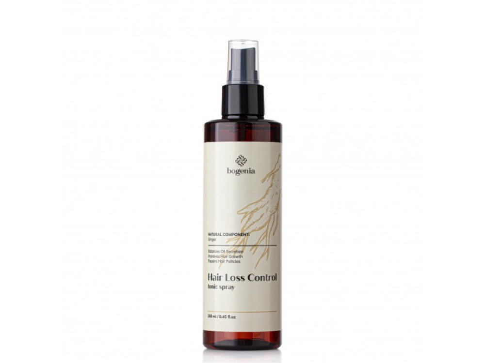 Лікувальний спрей-тонік проти випадіння волосся Bogenia Hair Loss Control Tonic BG415 250 мл