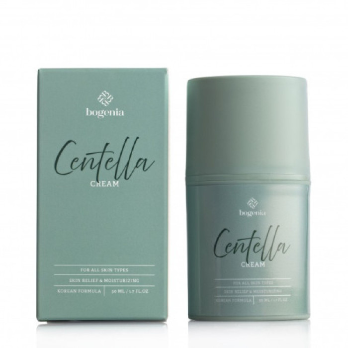 Крем для обличчя з екстрактом центели Bogenia Centella Cleansing Cream BG421 50 мл