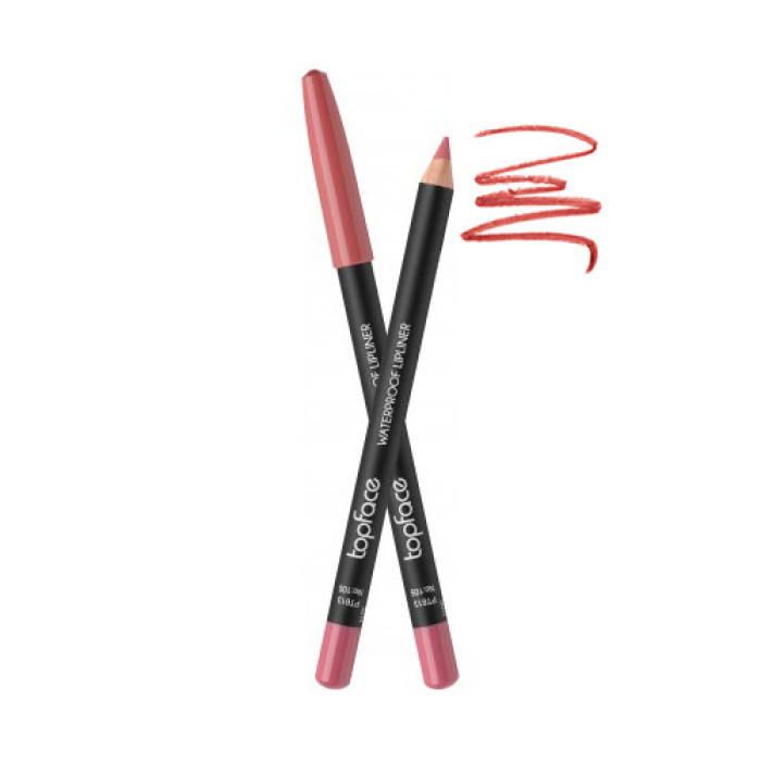Олівець для губ водостійкий Topface Waterproof Lipliner PT613 105 