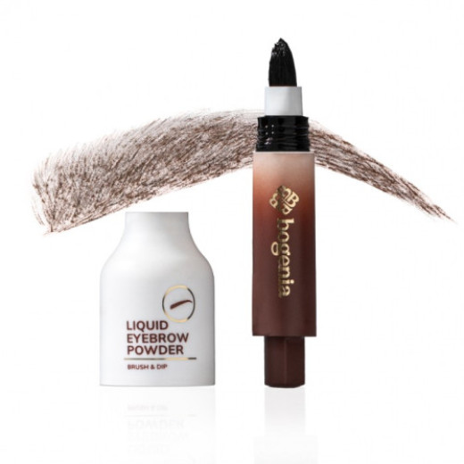 Пудрова підводка для брів Liquid Eyebrow Powder Brush&Dip 03 Bogenia BG509