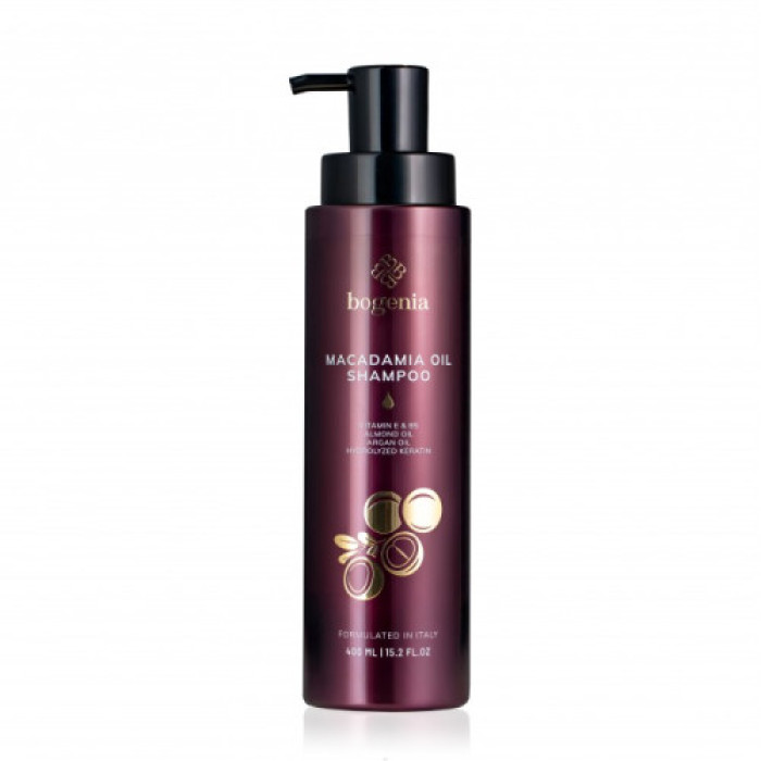 Шампунь для волосся з олією макадамії Bogenia Macadamia Oil Shampoo BG435 400 мл