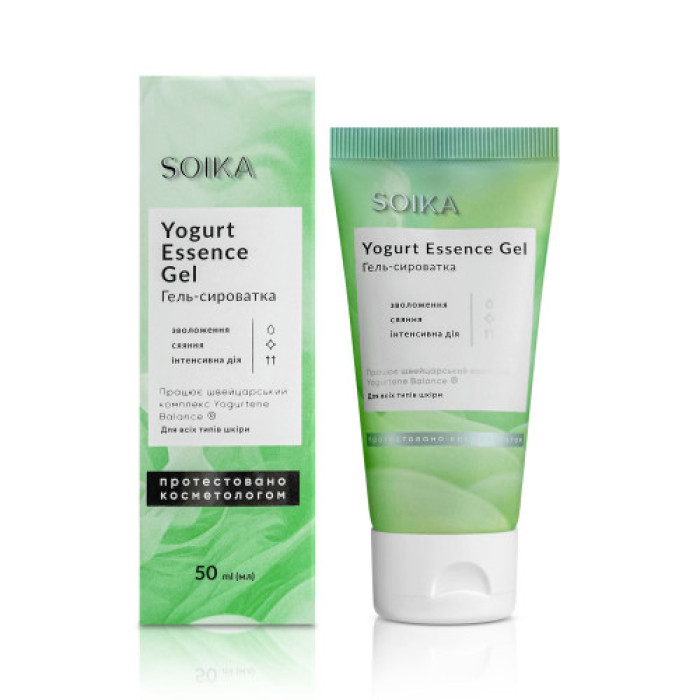 Гель-сироватка  для обличчя Yogurt Essence Gel Soika 50 мл