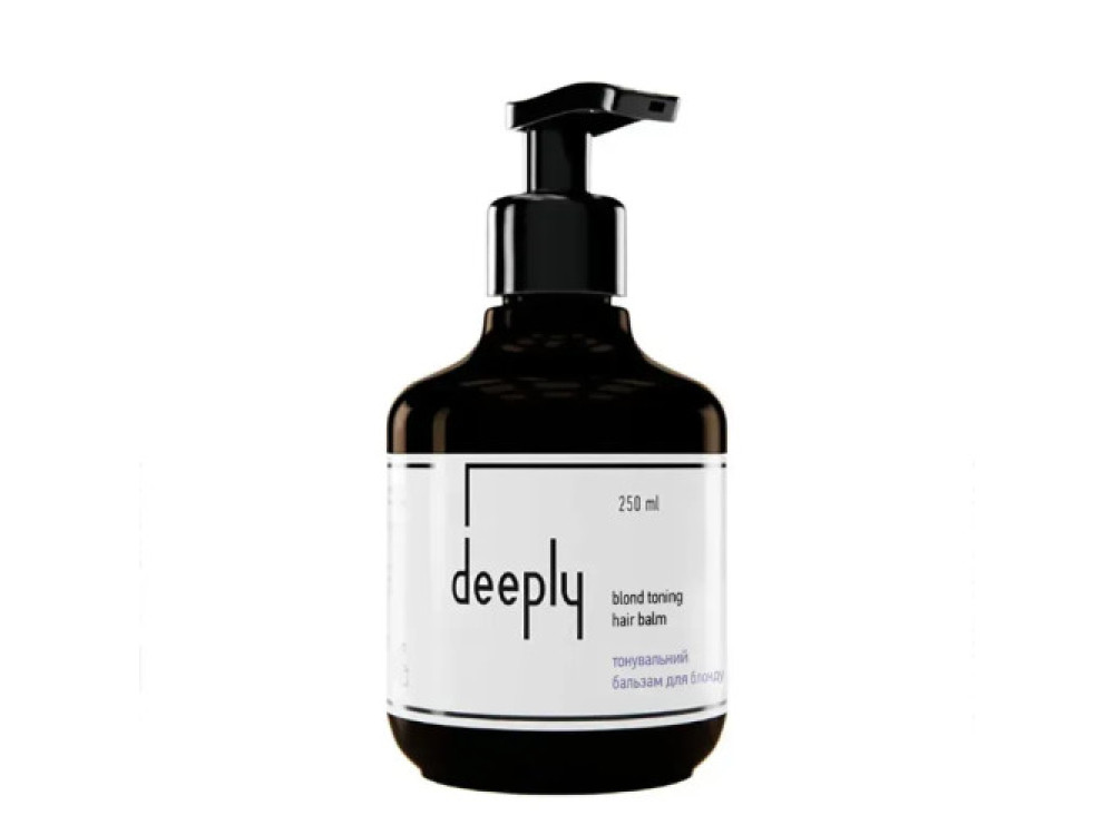 Тонувальний бальзам для блонду Deeply blond toning hair balm DP0021 (250 мл)