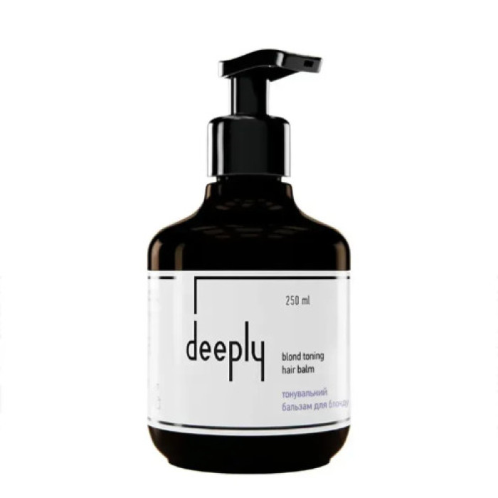 Тонувальний бальзам для блонду Deeply blond toning hair balm DP0021 (250 мл)