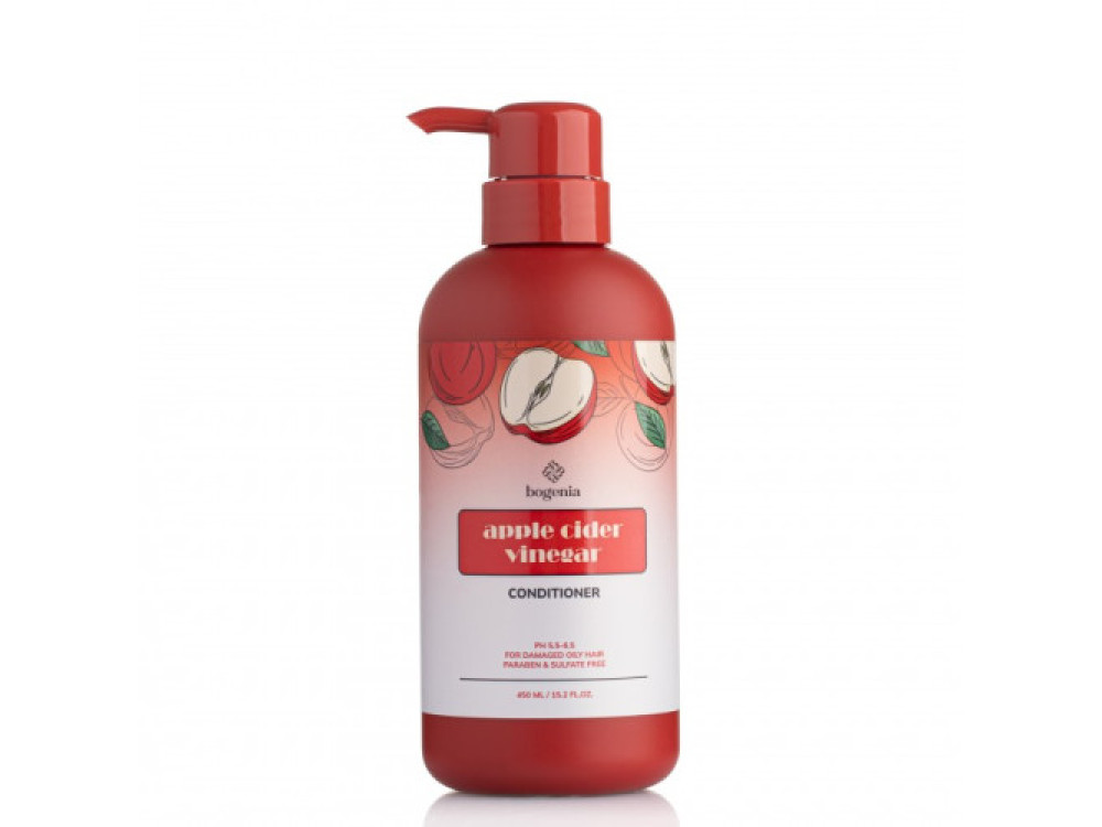 Кондиціонер для волосся з екстрактом яблучного оцту Bogenia Conditioner Apple Cider Vinegar BG413 450 мл